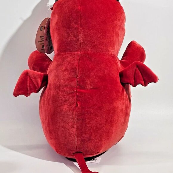 Squishmallow KellyToy Hug Mees Dustin Dalmation Dog Devil Horns 16" Plush 48-2 - Picture 7 of 8